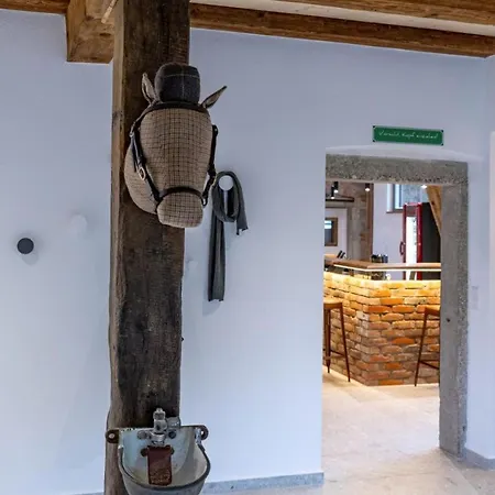 Landurlaub Mit Neugierigen Blicken In Den Pferdestall, Eingezaeuntem Garten, Kamin Und Sauna Rot am See