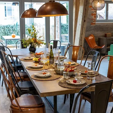 Tatil Evi Landurlaub Mit Neugierigen Blicken In Den Pferdestall, Eingezaeuntem Garten, Kamin Und Sauna