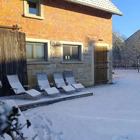 Landurlaub Mit Neugierigen Blicken In Den Pferdestall, Eingezaeuntem Garten, Kamin Und Sauna Feriehus Rot am See
